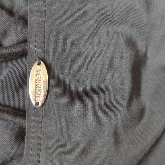 Bikini Bay. Black. Strapless Tankini Top. Size 10. - Picture 4 of 5